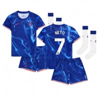 Maglie da calcio Chelsea Pedro Neto #7 Prima Maglia Bambino 2024-25 Manica Corta (+ Pantaloni corti)